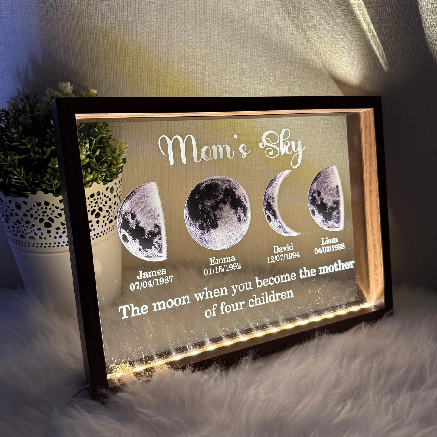 50% OFF🔥Mom's Sky Led Light Frame