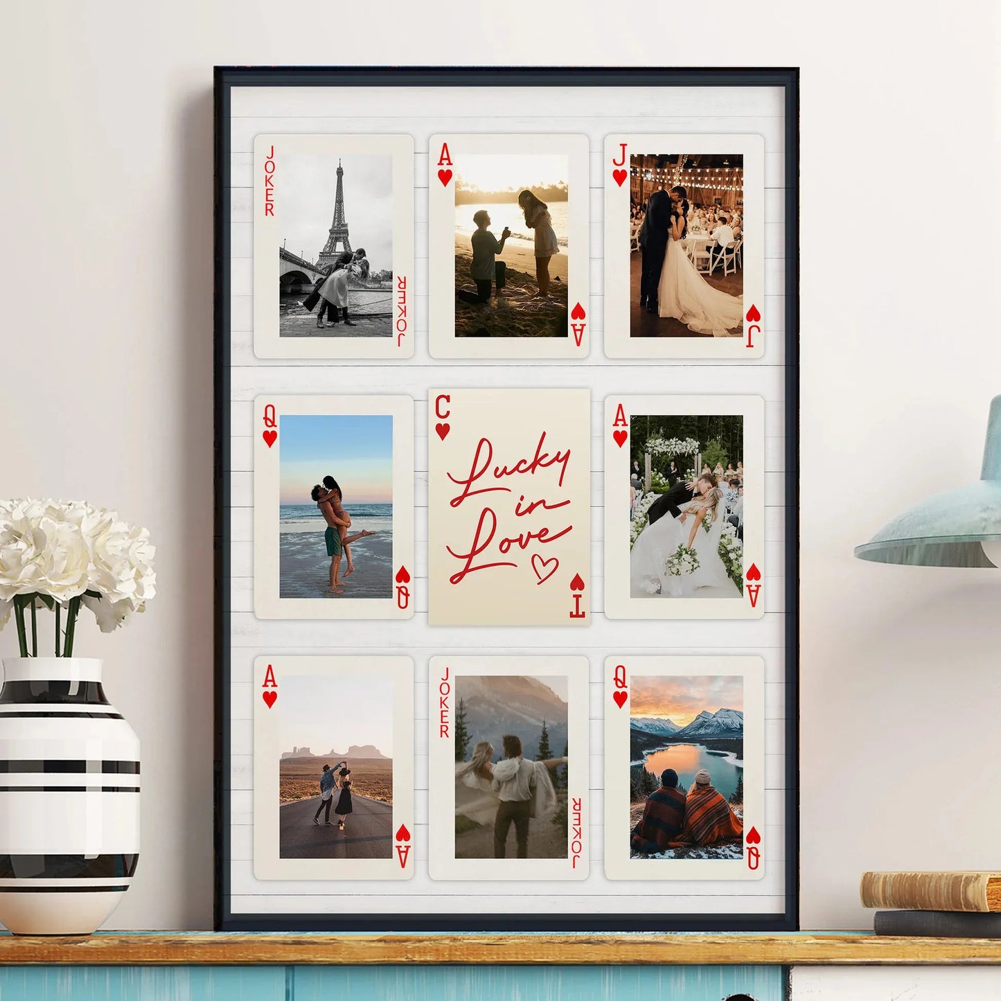 50% OFF❤️Custom Playing Cards Photo Frame