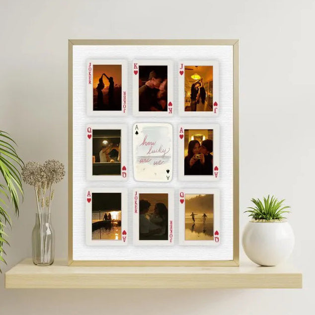 50% OFF❤️Custom Playing Cards Photo Frame