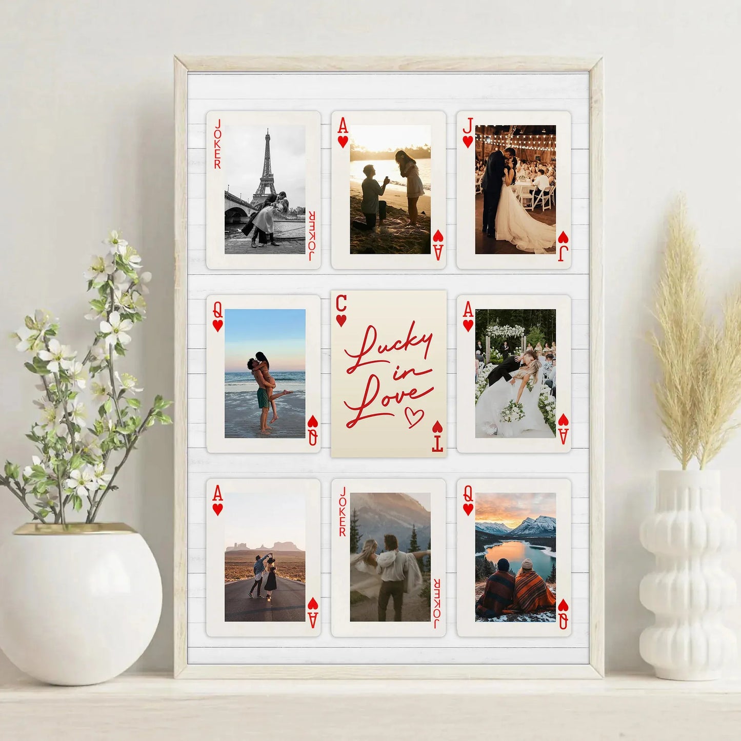 50% OFF❤️Custom Playing Cards Photo Frame